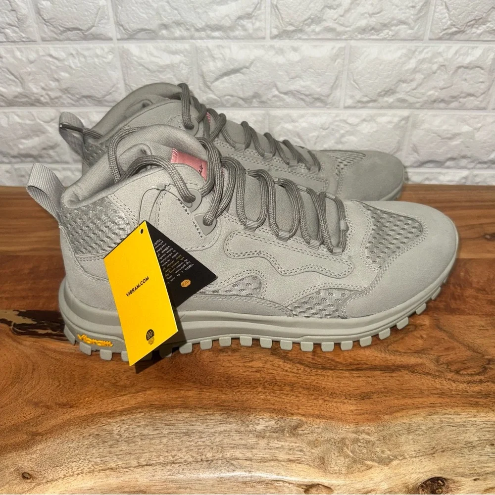 Brandblack Vibram Trail Hiking Shoes Gray Men’s‎ 11.5 New w/ Tags